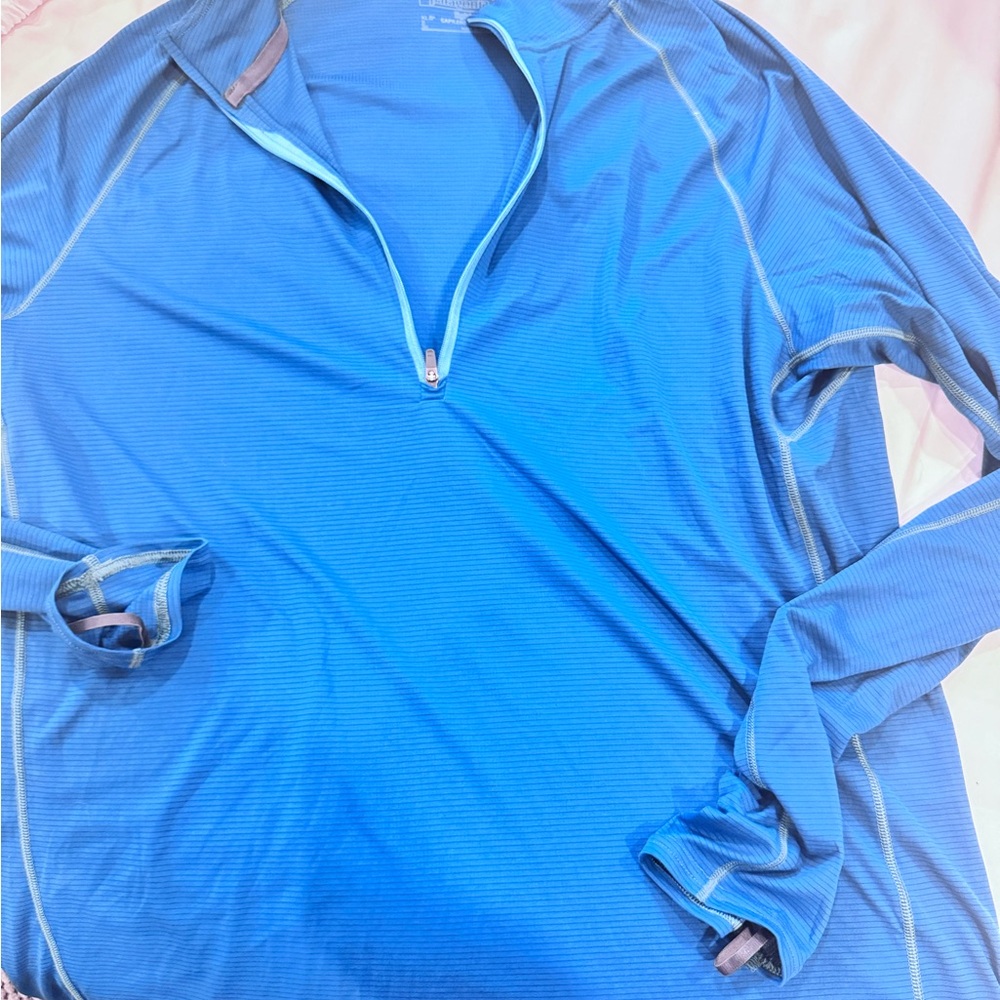 Patagonia Teal Capilene Baselayer